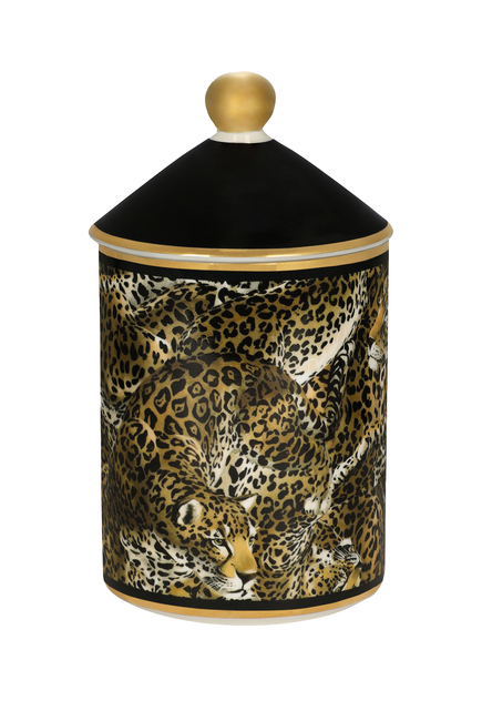 Patchouli Leopardi Candle with Lid